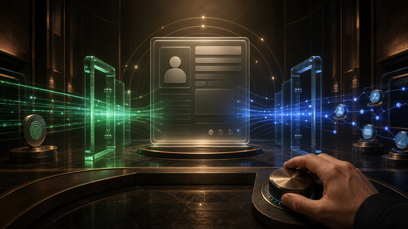 Visual temático para «Cómo conectar la IA con tu CRM: lead → tarea → seguimiento» — Portada