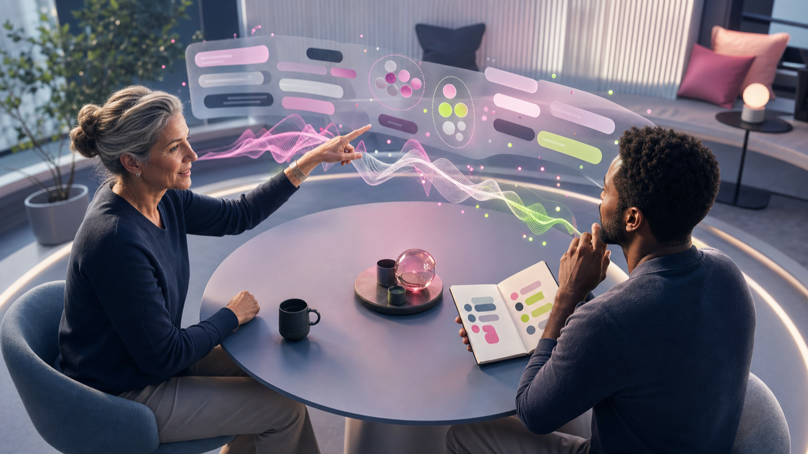 Visual temático para «Cómo usar IA para analizar llamadas y conversaciones de ventas» — Visual 02
